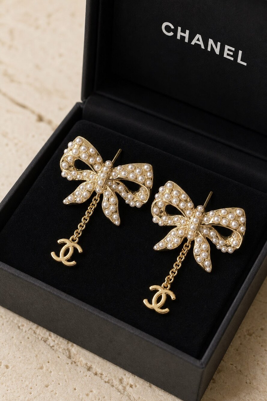 CHANEL Classic Parisian Earrings Style 19 | New with Box - Picture 3 of 9